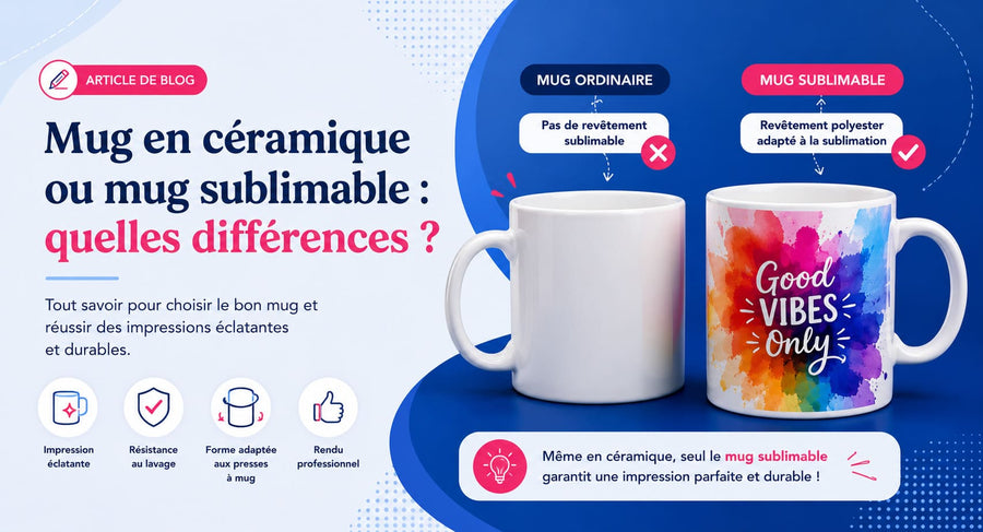 Tazza sublimabile o tazza classica: quali differenze?