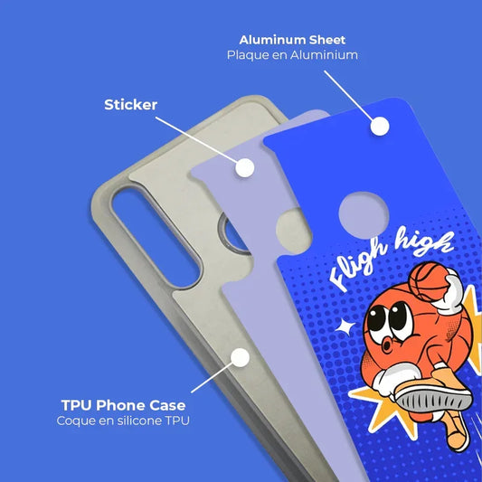 Coque-sublimation.fr Coque Sublimable Coque Sublimation Huawei Y - Contour transparent Coque Sublimation Huawei Y - Contour transparent