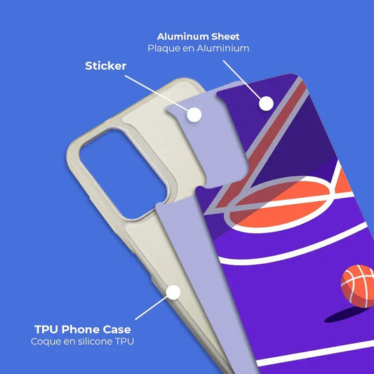 Coque-sublimation.fr Coque Sublimable Coque Sublimation Samsung Galaxy M - Contour transparent Coque Sublimation Samsung Galaxy M - Contour transparent