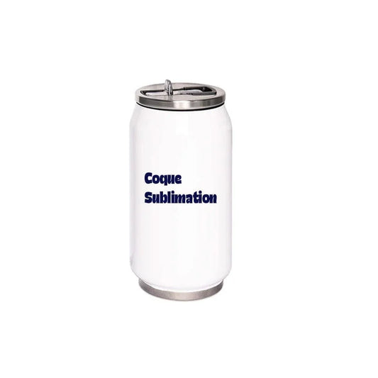 Coque sublimation Gourde Gourde canette blanche sublimable 350ml Gourde canette blanche sublimable 350ml