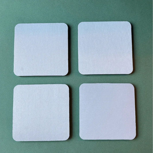 Destockage sac Lot de 4 dessous de verre en mousse Lot de 4 dessous de verre en mousse