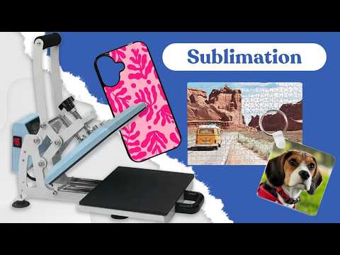 utiliser une presse thermique pour imprimer en sublimation