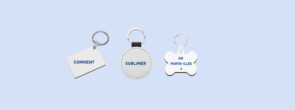 Come personalizzare un portachiavi con la sublimazione?