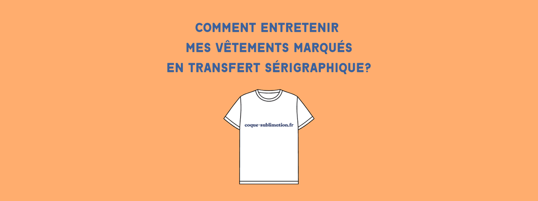 Comment entretenir vêtements avec du flocage?