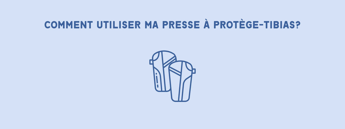 Utiliser facilement une presse à protège tibia pour impression en sublimation