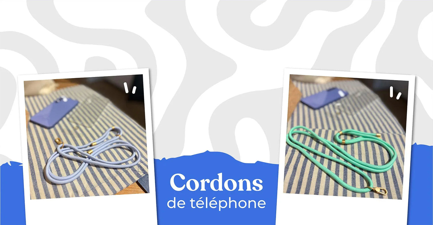 Chaînes et cordons pour téléphones