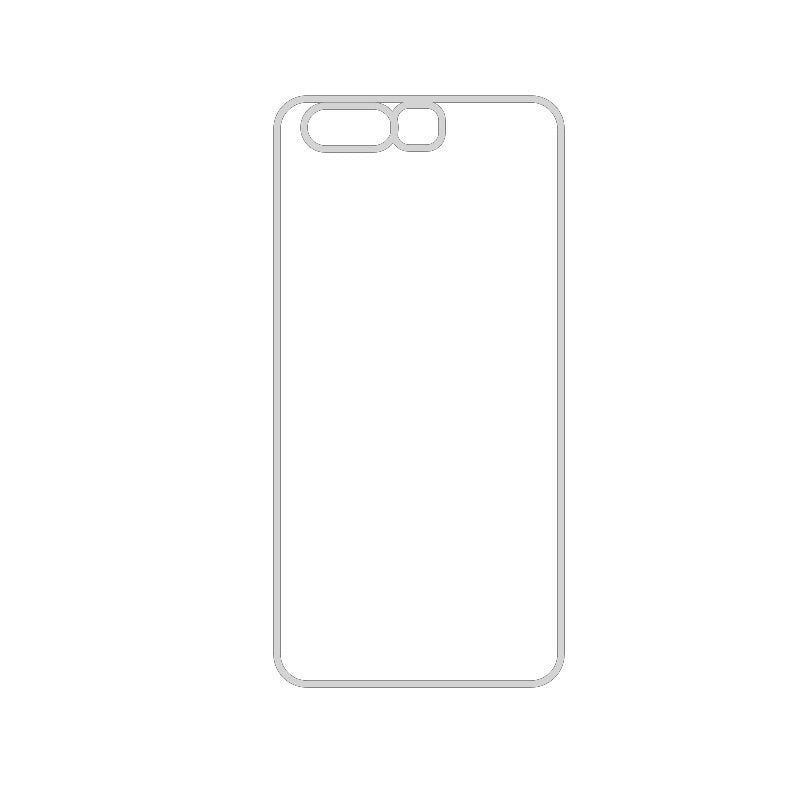 Honor Sublimation Case - Clear Outline