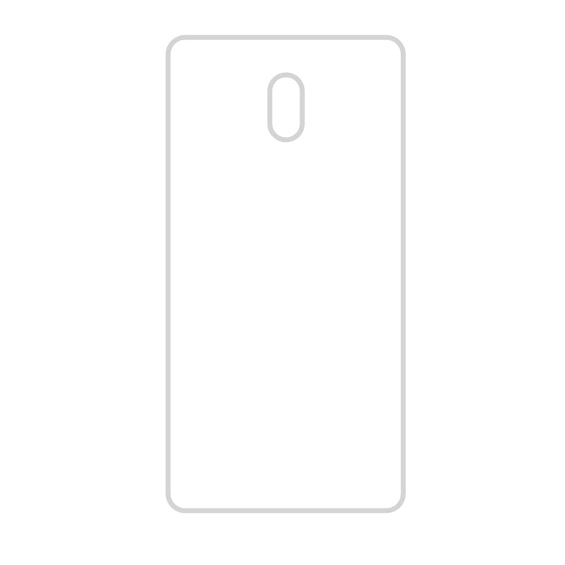 Coque sublimation 2D TPU pour Nokia 6, 3. La plaque arrière en aluminium dédiée à la sublimation permet la personnalisation de la coque.