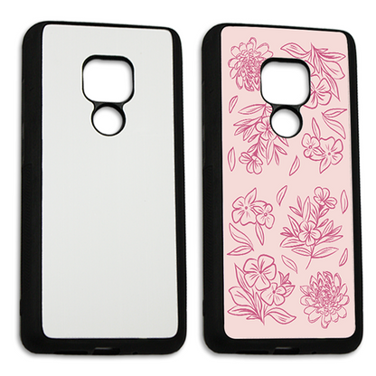 Xiaomi Redmi Note Sublimatie Case - Zwarte omtrek