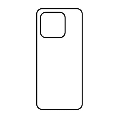 Coque Sublimation Xiaomi Redmi - Contour noir
