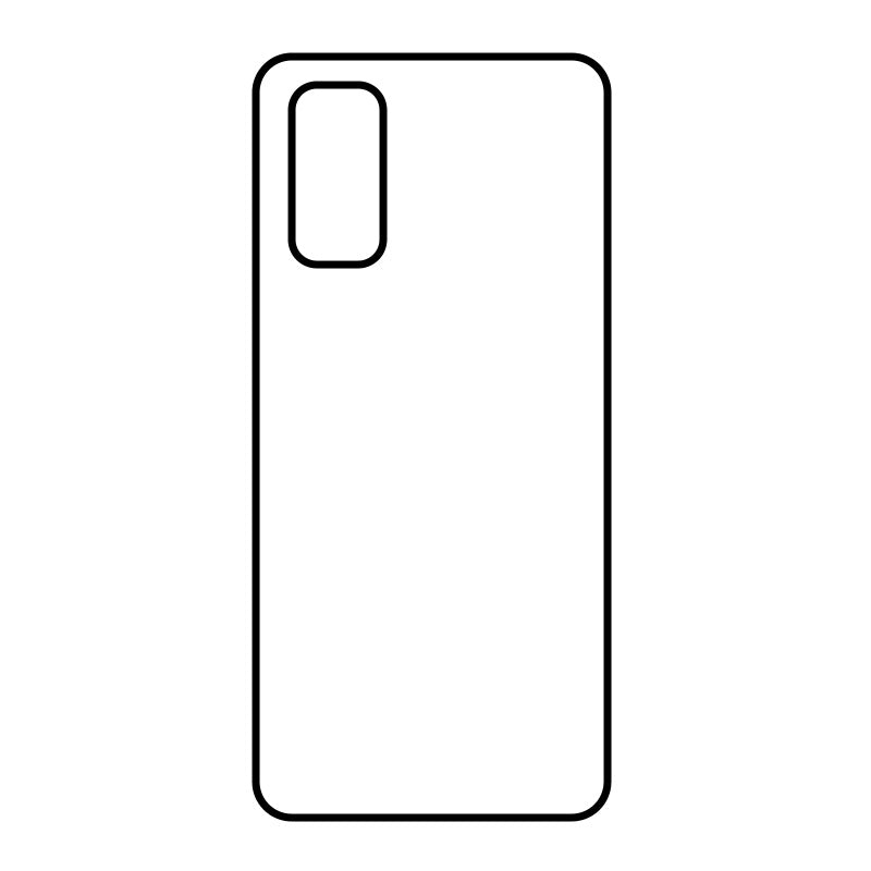 Samsung Galaxy S Sublimation Case - Black Outline