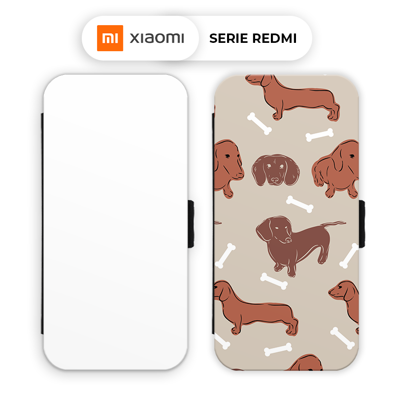 Etui 2D TPU pour Xiaomi Redmi. La face avant est la partie qui peut être imprimée.