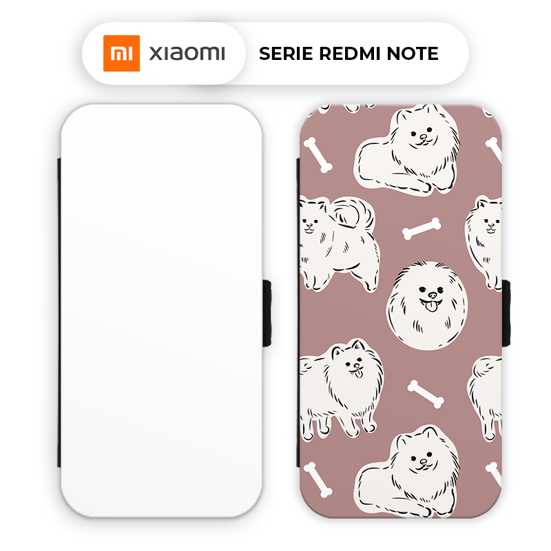 Etui 2D TPU pour Xiaomi Redmi Note. La face avant est la partie qui peut être imprimée.