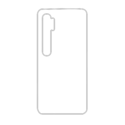 Coque sublimation 2D TPU pour Xiaomi Mi Note 10 Pro, Note 10, Note 10 Lite. La plaque arrière en aluminium dédiée à la sublimation permet la personnalisation de la coque