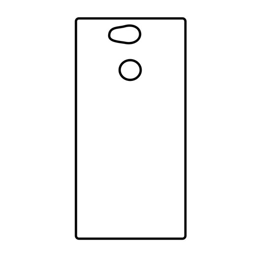 Sony Xperia L Sublimation Case - Black Outline