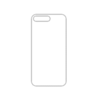 Huawei Y Sublimation Case - Clear Outline