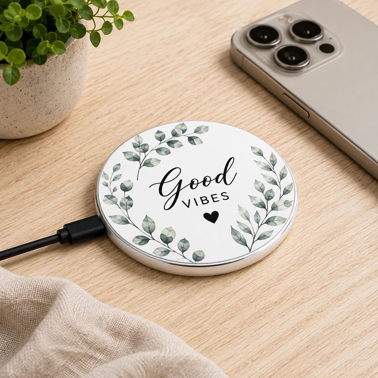 Coque-sublimation.fr Chargeur Chargeur Sublimation compatible MagSafe Chargeur Sublimation compatible MagSafe