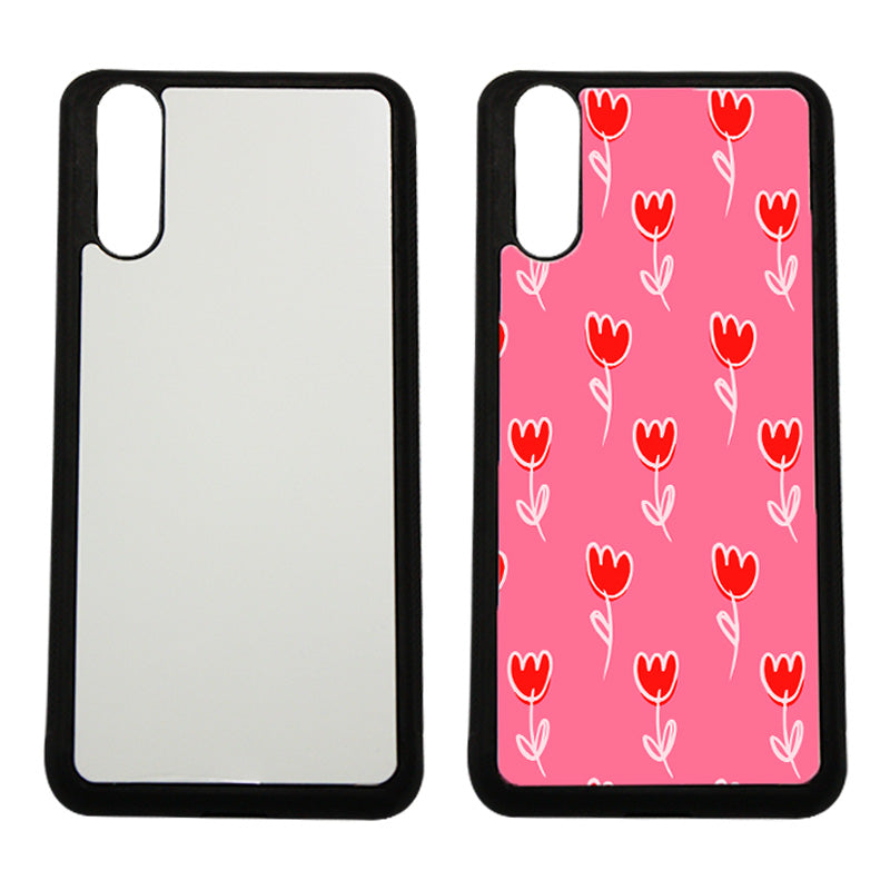 Coque Sublimation Huawei P - Contour noir