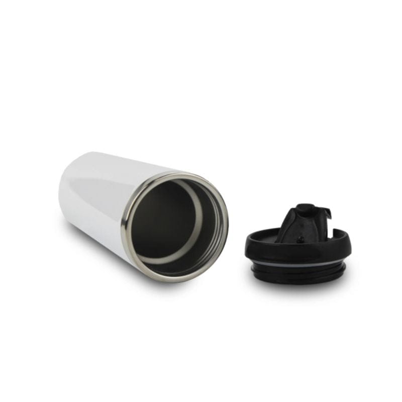 Gourde thermos avec une grande ouverture et un bouchon étanche