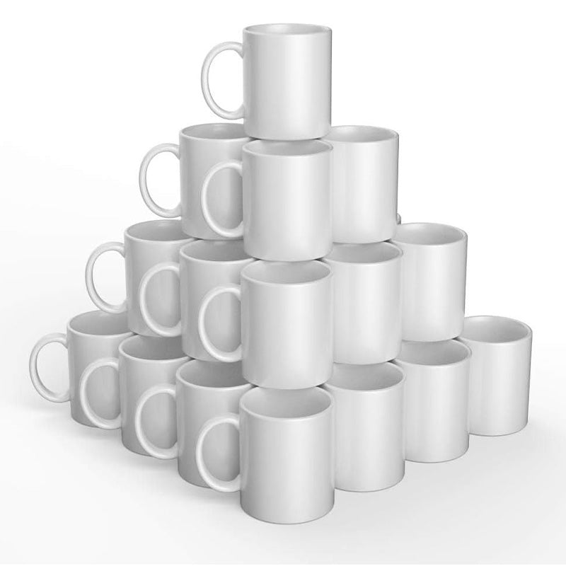 Lot de 36 Mugs sublimation 11oz 330CL - Sans boite