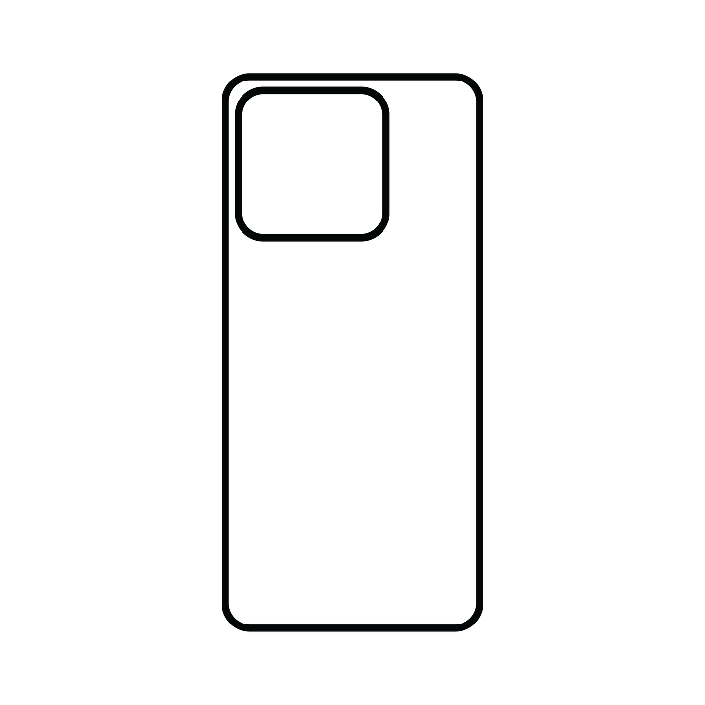 Coque sublimation 2D TPU pour Mi 14 T Pro. La plaque arrière en aluminium dédiée à la sublimation permet la personnalisation de la coque.