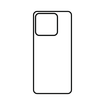 Coque sublimation 2D TPU pour Mi 14 T Pro. La plaque arrière en aluminium dédiée à la sublimation permet la personnalisation de la coque.