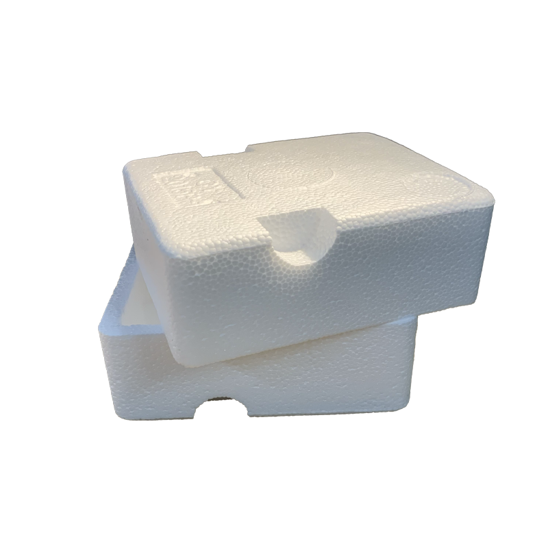 Polystyrene shipping mug box