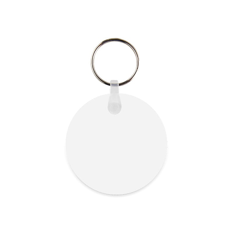 Porte-clés en plastique rond