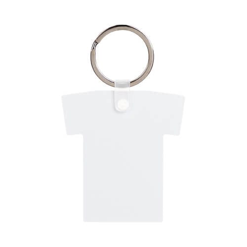 Porte-clés en plastique t-shirt