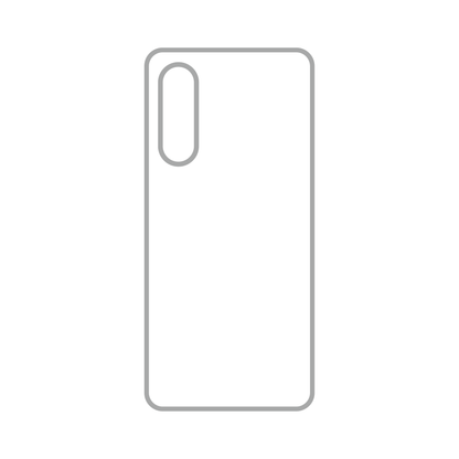 Coque sublimation 2D TPU pour Samsung Galaxy S25 Edge. La plaque arrière en aluminium dédiée à la sublimation permet la personnalisation de la coque.