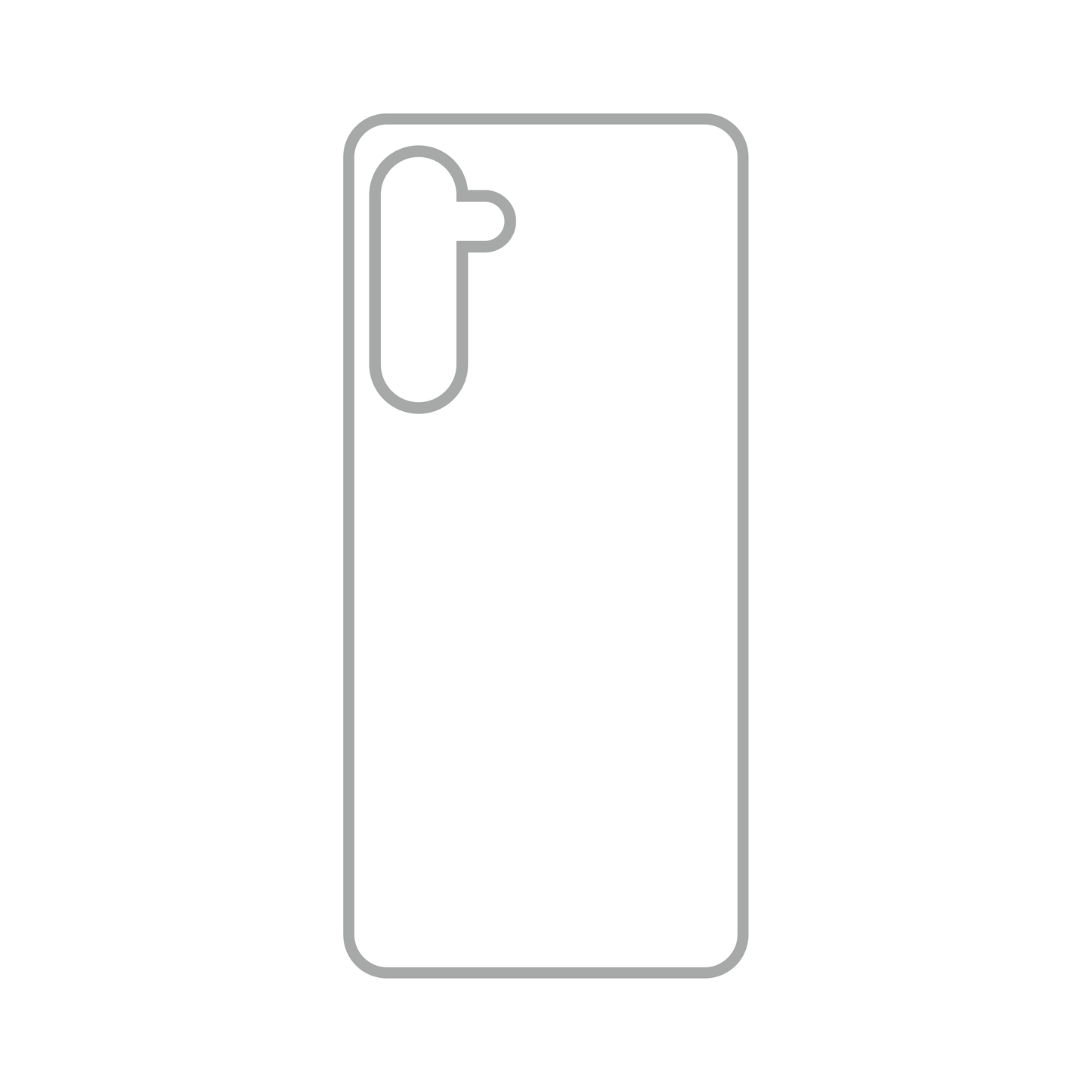 Coque sublimation 2D TPU pour Samsung Galaxy S et A. La plaque arrière en aluminium dédiée à la sublimation permet la personnalisation de la coque.